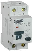 MAD25-5-010-C-30 Автоматичний вимикач диференційного струму GENERICA АВДТ 32 C10
