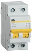 MNV10-2-125 Выключатель нагрузки (мини-рубильник) IEK ВН-32 2Р 125А