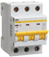 MVA21-3-008-B Автоматичний вимикач IEK ВА47-29М 3P 8A 4,5кА характеристика B