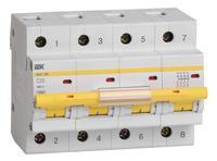MVA40-4-020-C Автоматичний вимикач IEK ВА47-100 4P 20А 10кА характеристика C