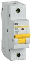 MVA50-1-080-C Автоматичний вимикач IEK ВА47-150 1Р 80А 15кА характеристика C