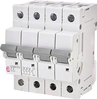 270444102 Автоматичний вимикач ETI ETIMAT P10 3p + NZ 4A (10kA)