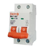 45VA63C2013 Автоматичний вимикач ElectrO ВА1-63, 4,5kА, 2P, 13А, C