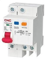 Диференціальний автоматичний вимикач CNC YCB6HLE 10А, 1Р+N, 4,5kA, 30mA
