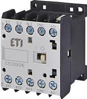 4641141 Контактор миниатюрный ETI CEC 09.01-220V DC (9A 4kW AC3)