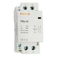 PMM263NONC Модульный контактор ElectrO ПМм, 2P (NO+NC), 63A, 230В
