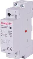 p005201 Модульний контактор ENEXT e.mc.pro.2.25.2NO 2р 25А 2NO 220В