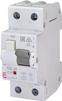 2173123 Диференційний автоматичний вимикач ETI KZS-2M C 13 / 0,03 тип AC (10kA)