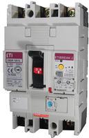 4671524 Автоматический выключатель ETI EB2R-M 125/4L 125A (25kA, (0.63-1)In/(10)In, с блоком УЗО) 4P
