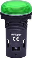 4771211 Лампа сигнальная ETI LED матовая ECLI-024C-G 24V AC/DC (зеленая)