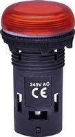 4771230 Лампа сигнальная ETI LED матовая ECLI-240A-R 240V AC (красная)