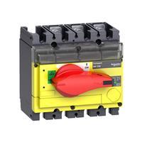 31180 Выключатель-разъединитель Compact INV100 - 100 A - 3 полюса с красно-жёлтой передней панелью