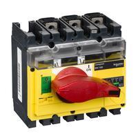 31184 Выключатель-разъединитель Compact INV160 - 160 A - 3 полюса с красно-жёлтой передней панелью