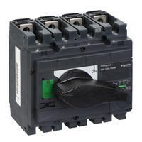 31101 Выключатель-разъединитель Schneider Compact INS250 - 100 A - 4 полюса с чёрной рукояткой