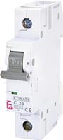 Автоматичний вимикач ETI ETIMAT 6 1p C 25A (6 kA) 2141518
