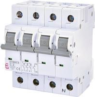 Автоматичний вимикач ETI ETIMAT 6 3p+N C 2A (6kA) 2146508