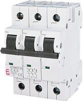 Автоматический выключатель ETI ETIMAT 10 3p C 0,5A (10 kA) 2135701