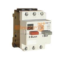 AZD32016025 Автоматичний вимикач захисту двигуна ElectrO АЗД 1-32 3p 1,6А - 2,5А; додаткові контакти