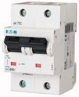 Автоматичний вимикач 40А, крива відключення D, 2 полюси, викл. здатність 25 кА EATON PLHT-D40 / 2 248 019