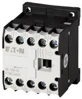 Силовий контактор; 3-полюсний + 1 розмикає контакт; 4 кВт / 400 B / AC3; управління DC; EATON DILEM-01-G (24VDC) -GVP 051998