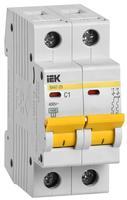 Автоматичний вимикач IEK ВА47-29 2P 1A 4,5 кА C MVA20-2-001-C