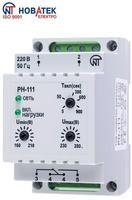 Однофазное реле контроля напряжения Volt control РН-111 Новатек-Электро 97257373