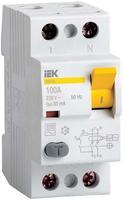 MDV11-2-063-100 Выключатель дифференциальный (УЗО) ВД1-63 2Р 63А 100мА тип А IEK