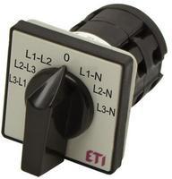 Перемикач для вимірювання фазного та лінійного напруг ETI CS 25 66 U 4773090