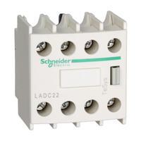 LADC22 Дополнительный контактный блок 2НО+2НЗ фронтальный монтаж