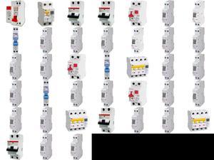 автоматичні вимикачі диференційні (з ПЗВ) 6 кА 10мА