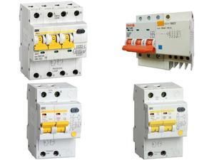 автоматичні вимикачі диференційні (з ПЗВ) 63А 300мА