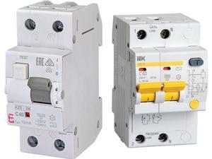 автоматичні вимикачі диференційні (з ПЗВ) 40А 10мА