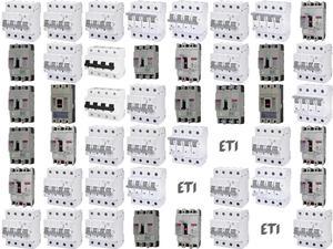 автоматические выключатели ETI 4p (полюса)