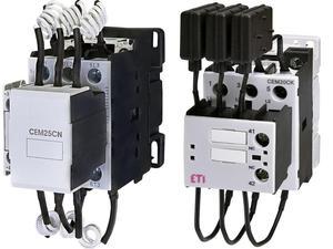 контактори для конденсаторів ETI потужністю 20 кВАр / 24-30 А кВАр