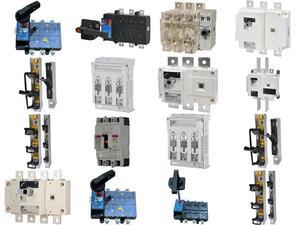 вимикачі навантаження, рубильники, роз'єднувачі (0-1) ETI 400А