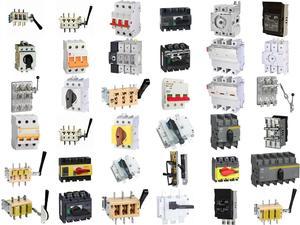 вимикачі навантаження, рубильники, роз'єднувачі (0-1) 100А 3p (полюса)