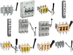 вимикачі навантаження, рубильники, роз'єднувачі (0-1) IEK (ІЕК) 400А