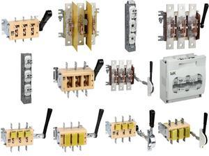 вимикачі навантаження, рубильники, роз'єднувачі (0-1) IEK (ІЕК) 630А