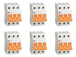 вимикачі навантаження, рубильники, роз'єднувачі (0-1) LS Electric 3p (полюса)