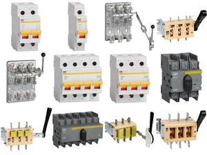 вимикачі навантаження, рубильники, роз'єднувачі (0-1) IEK (ІЕК) 100А