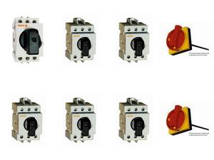 вимикачі навантаження, рубильники, роз'єднувачі (0-1) ElectrO TM РБМ