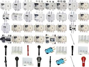 вимикачі навантаження, рубильники, роз'єднувачі (0-1) ETI LBS