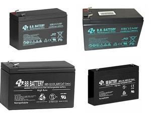 аккумуляторные батареи BB Battery 9 А*ч