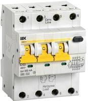 MAD22-6-063-C-30 Автоматический выключатель дифференциального тока IEK АВДТ 34 C63 30мА
