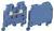YZN10-002-K07 Зажим наборный IEK ЗНИ-2,5мм2 (JXB24А) синий (без маркера)