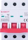 p041030 Модульний автоматичний вимикач ENEXT e.mcb.pro.60.3.B 40 (new) 3p 40А В 6кА фото