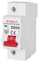 s026013 Модульний автоматичний вимикач ENEXT e.mcb.stand.100.1.D100 1р 100А D 10кА