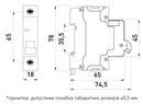 s002157 Модульный автоматический выключатель ENEXT e.mcb.stand.60.1.C13 1p 13А C 6кА фото