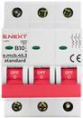 s001025 Модульний автоматичний вимикач ENEXT e.mcb.stand.45.3.B10 3p 10А В 4,5 кА фото