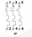 A0010210123 Модульный автоматический выключатель АСКО UProfi 3p 125А C6kA фото